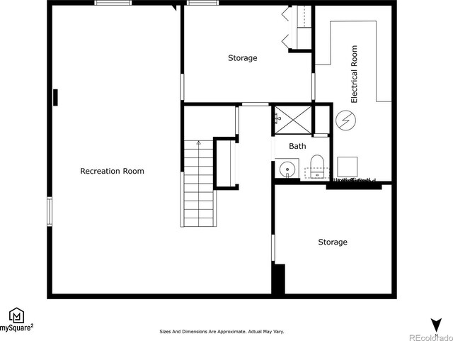 1998 S Harlan Ct, Lakewood, CO 80227 - home floor plan