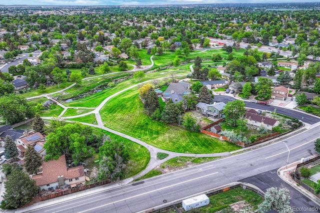 15918 E Flora Pl, Aurora, CO 80013 - aerial view of property's location with nearby suburban area
