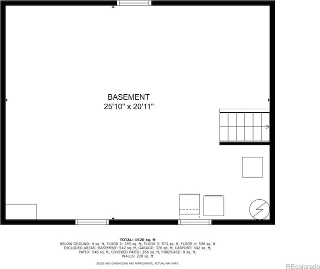 15918 E Flora Pl, Aurora, CO 80013 - floor plan / room layout