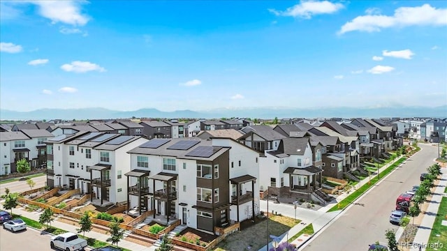 16637 Shoshone St, Broomfield, CO 80023 - aerial view of residential area with mountains