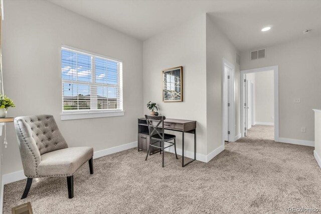 3372 Central Park Blvd, Denver, CO 80238 - office area with carpet floors and recessed lighting