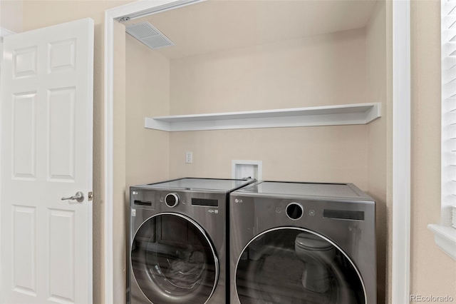 4426 Crow Creek Dr, Colorado Springs, CO 80922 - laundry room featuring washer and dryer