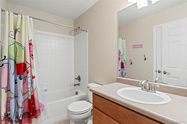 4426 Crow Creek Dr, Colorado Springs, CO 80922 - full bath featuring toilet, vanity, and shower / bath combo