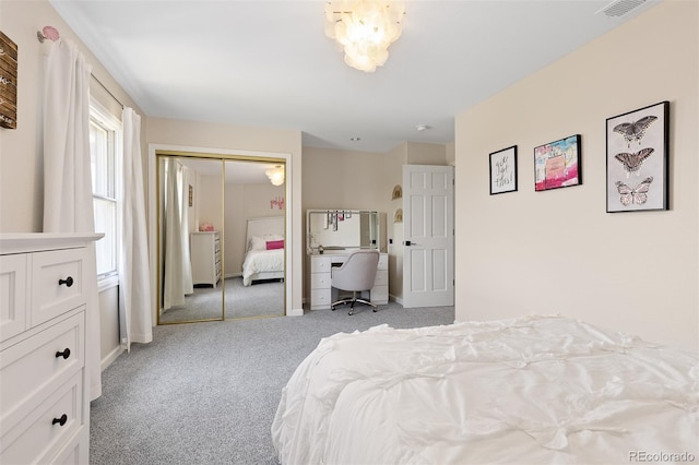 2370 W 152nd Ave, Broomfield, CO 80023 - bedroom featuring carpet flooring, a closet, and a desk