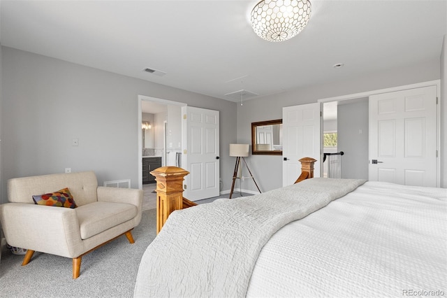 2370 W 152nd Ave, Broomfield, CO 80023 - carpeted bedroom featuring attic access and baseboards