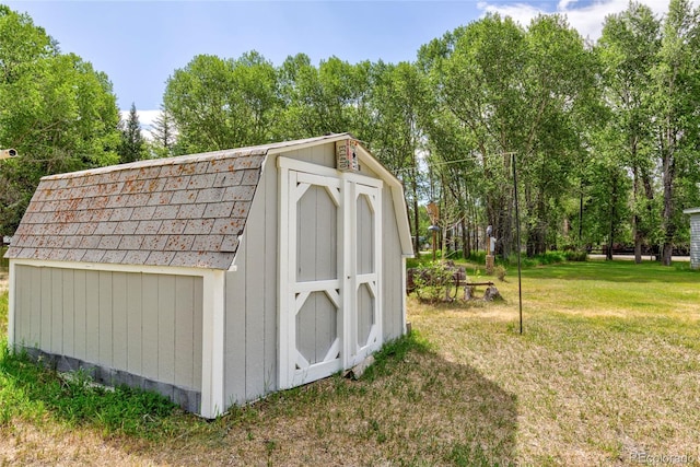 910 W Main St, Buena Vista, CO 81211 - view of shed featuring view of scattered trees