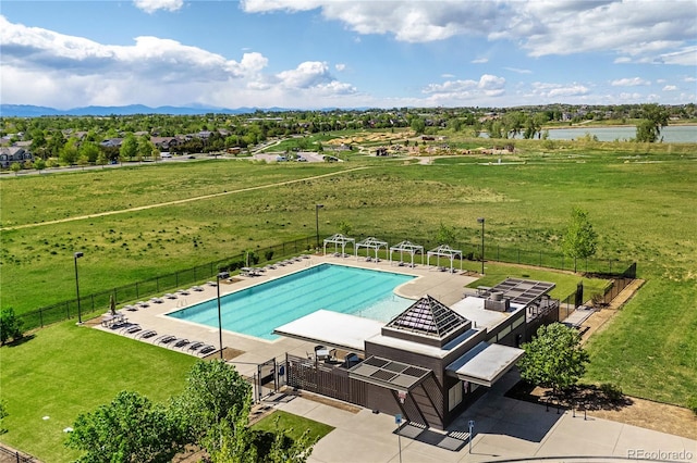 2027 Vallejo Loop, Broomfield, CO 80023 - community pool with a patio and a water view
