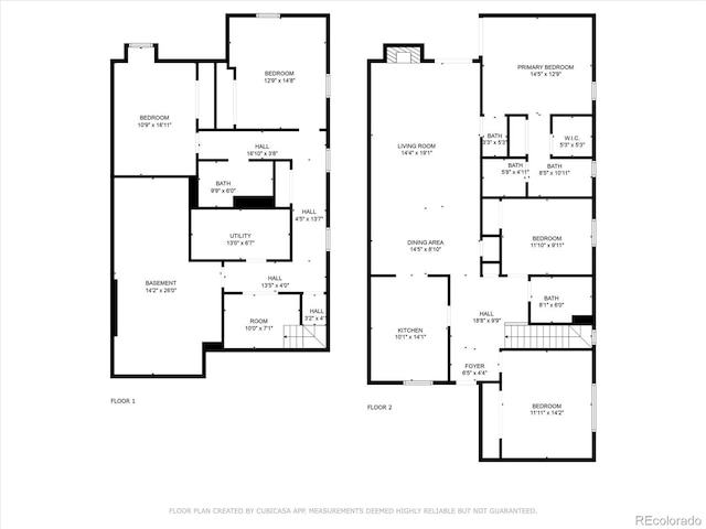 14333 E Warren Pl, Aurora, CO 80014 - home floor plan