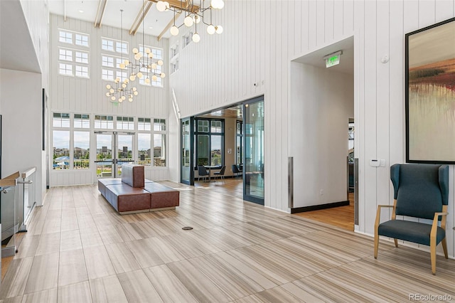 view of community lobby