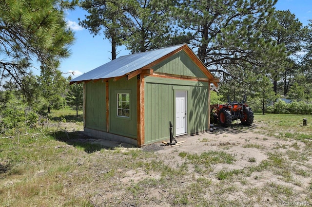 5800 Elk View Ct, Larkspur, CO 80118 - view of shed