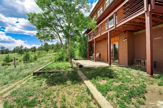 660 Wagon Wheel Rd, Guffey, CO 80820 - view of yard with a patio area
