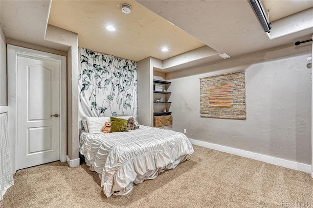 1410 Old Sequoia Ct, Franktown, CO 80116 - carpeted bedroom featuring baseboards and recessed lighting