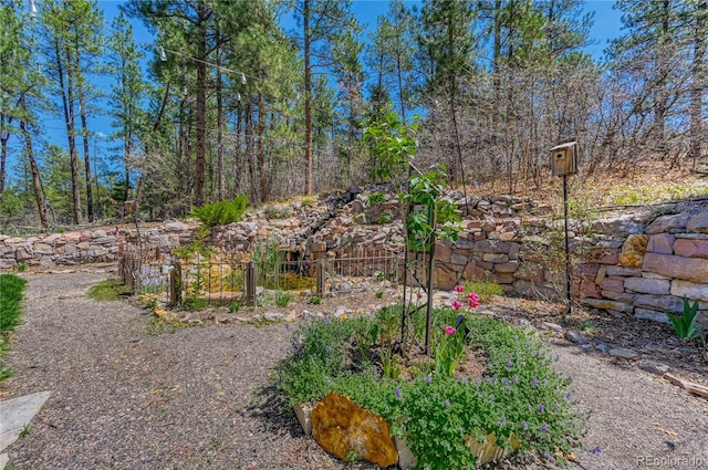 1410 Old Sequoia Ct, Franktown, CO 80116 - view of yard with fence