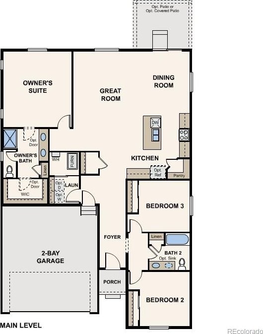 14424 Heritage Dr, Mead, CO 80504 - view of room layout