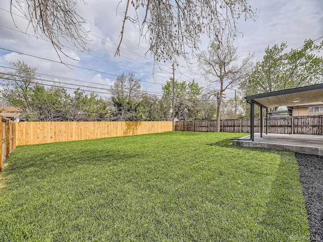 920 S Hudson St, Denver, CO 80246 - view of yard featuring a patio