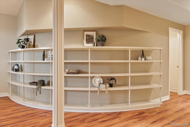 room details with wood finished floors and baseboards