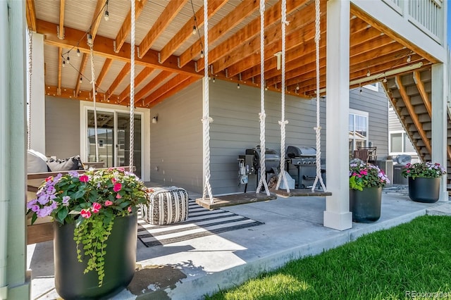 23879 E Narrowleaf Pl, Aurora, CO 80016 - view of patio / terrace with area for grilling