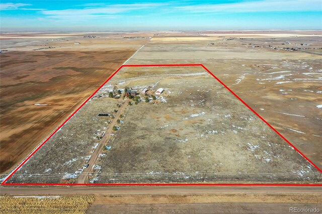48155 E 56th Ave, Bennett, CO 80102 - overview of rural landscape