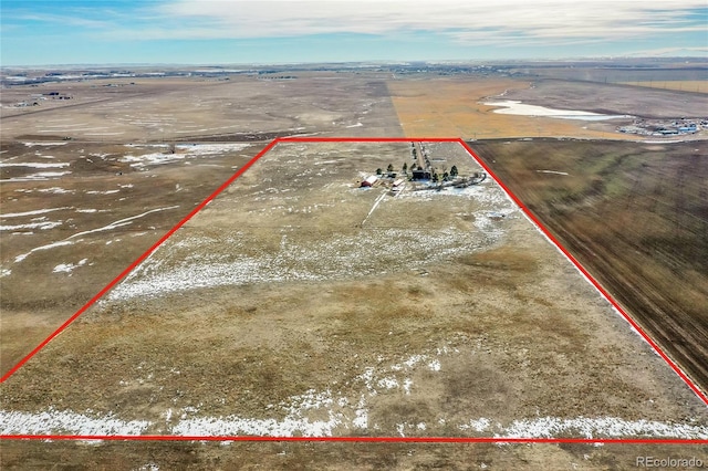 48155 E 56th Ave, Bennett, CO 80102 - view of property location with property parcel outlined