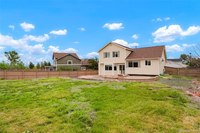 4873 Eckert St, Castle Rock, CO 80104 - rear view of house with a patio area