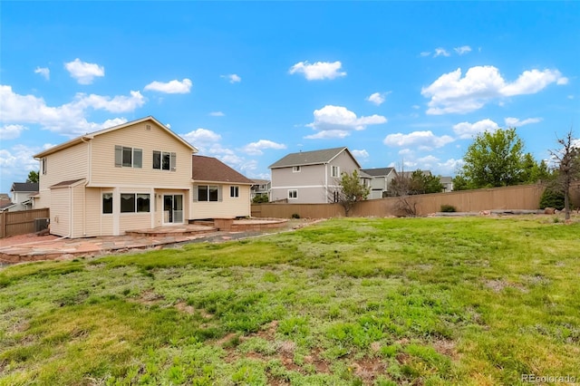 4873 Eckert St, Castle Rock, CO 80104 - back of property featuring a patio