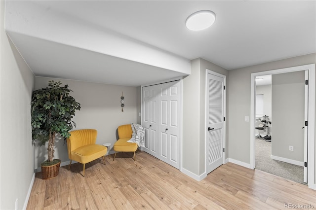 5965 Corinth Dr, Colorado Springs, CO 80923 - living area featuring wood finished floors and baseboards