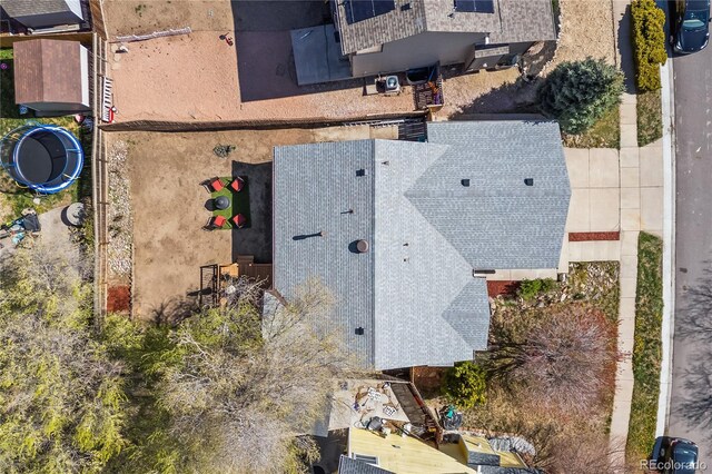5965 Corinth Dr, Colorado Springs, CO 80923 - aerial view of property and surrounding area