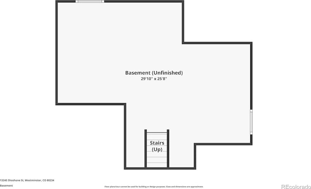 13245 Shoshone St, Denver, CO 80234 - floor plan / room layout