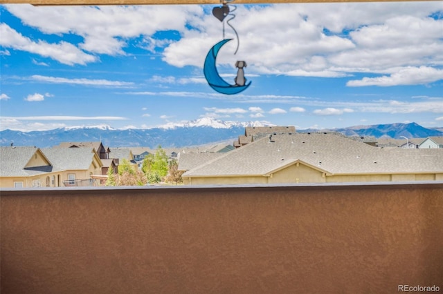 8913 Sunstone Dr, Colorado Springs, CO 80924 - view of mountain backdrop with nearby suburban area