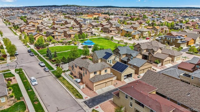 8913 Sunstone Dr, Colorado Springs, CO 80924 - aerial view of residential area