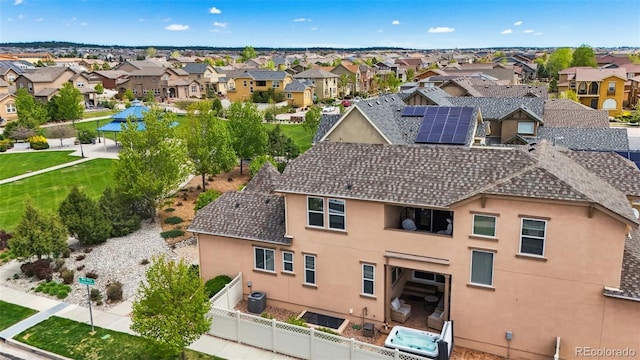 8913 Sunstone Dr, Colorado Springs, CO 80924 - aerial view of residential area