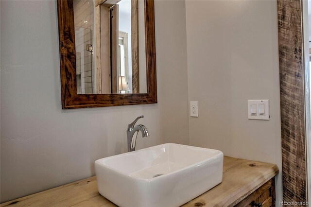 bathroom with a sink