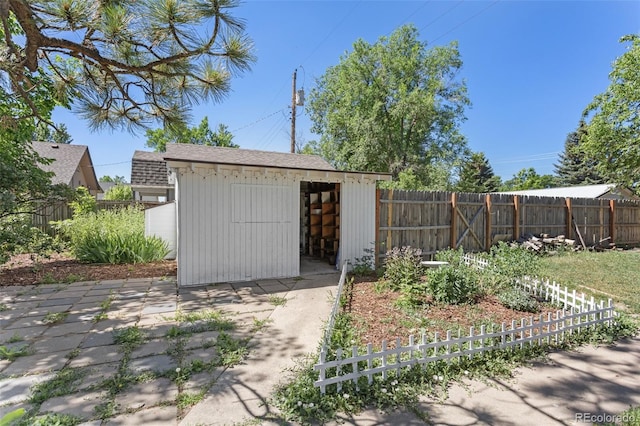 7801 Valley View St, Louviers, CO 80131 - view of garage
