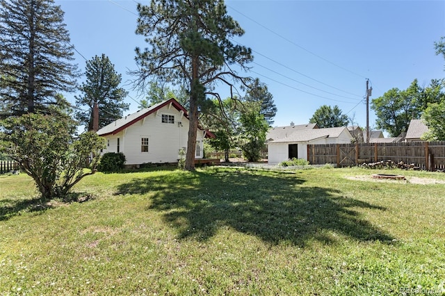 7801 Valley View St, Louviers, CO 80131 - view of yard