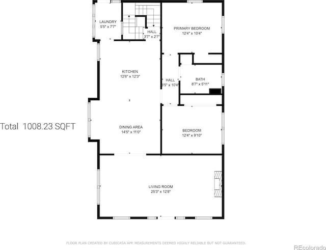 7801 Valley View St, Louviers, CO 80131 - view of property floor plan