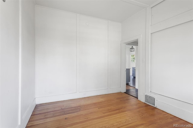 7801 Valley View St, Louviers, CO 80131 - unfurnished room featuring light wood finished floors