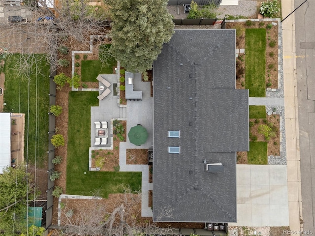 drone / aerial view