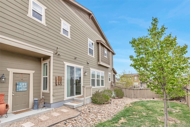 3778 Happyheart Way, Castle Rock, CO 80109 - view of rear view of property