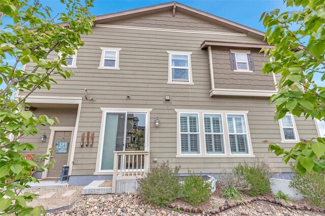 3778 Happyheart Way, Castle Rock, CO 80109 - view of rear view of house