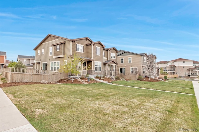 3778 Happyheart Way, Castle Rock, CO 80109 - view of front of house with a residential view