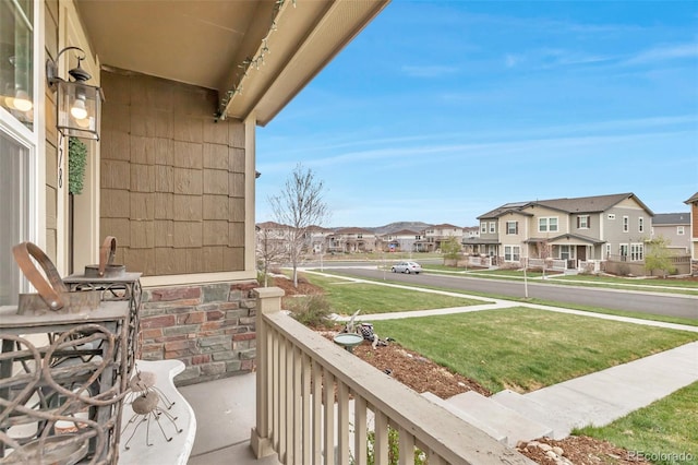 3778 Happyheart Way, Castle Rock, CO 80109 - balcony featuring a residential view