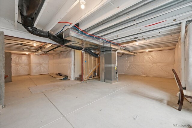 12854 Clearview St, Firestone, CO 80504 - view of unfinished below grade area
