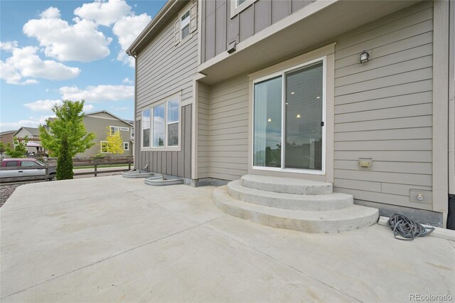 12854 Clearview St, Firestone, CO 80504 - view of patio / terrace featuring entry steps