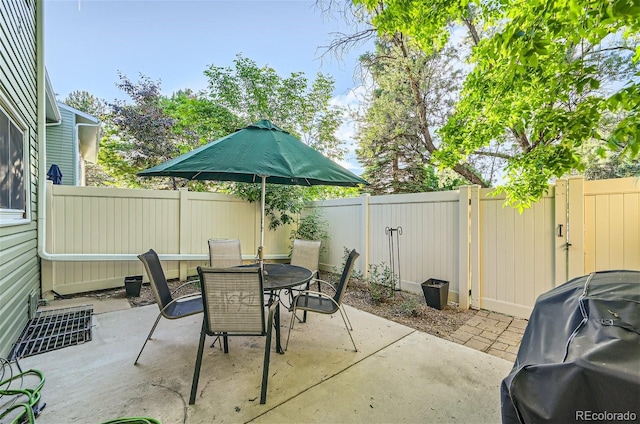 view of patio / terrace