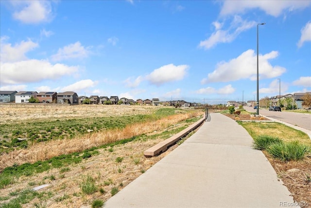 exterior space featuring a residential view