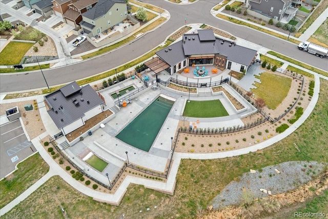 bird's eye view