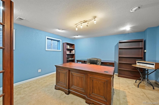 17852 E Long Ave, Centennial, CO 80016 - office with light carpet and a textured ceiling