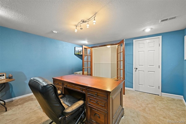 17852 E Long Ave, Centennial, CO 80016 - office with light colored carpet and a textured ceiling