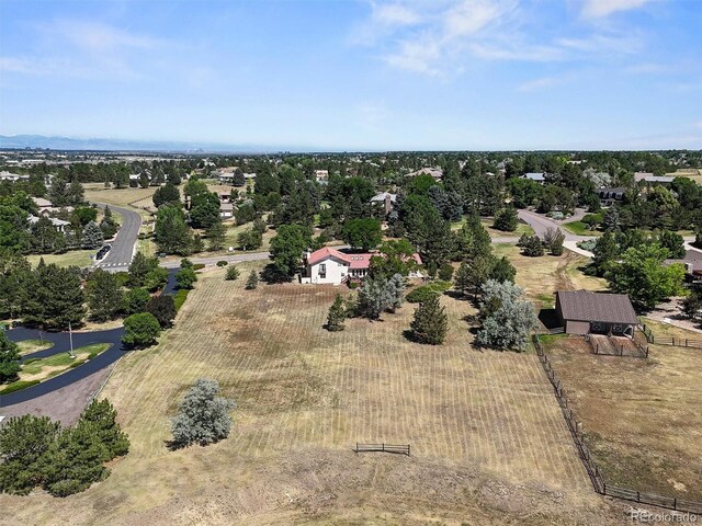 17852 E Long Ave, Centennial, CO 80016 - bird's eye view of a tree filled landscape