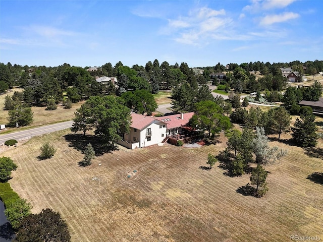 17852 E Long Ave, Centennial, CO 80016 - view from above of property with a tree filled landscape